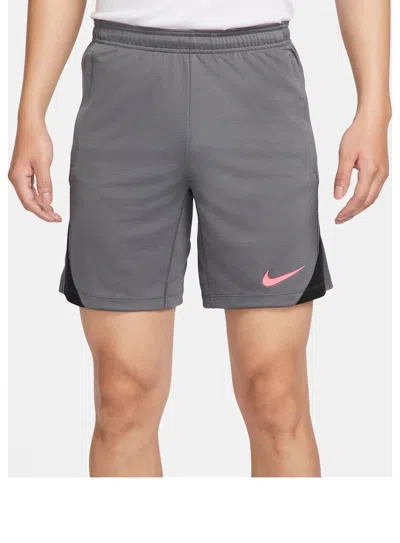 Nike Strike Dri-fit Men's Quick-dry Soccer Shorts 'grey' In Gray