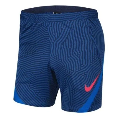 Nike Strike Training Shorts 'blue Red'