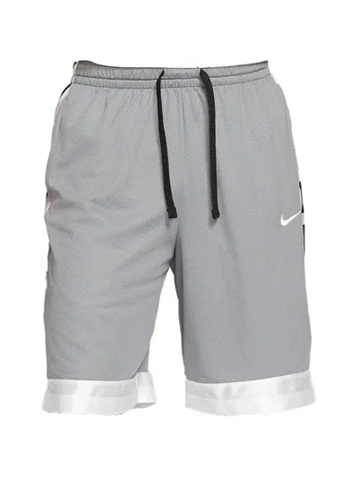 Nike Stripe-detail Basketball Shorts In Gray