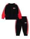 Nike Kids Logo Fleece Tracksuit In Multi