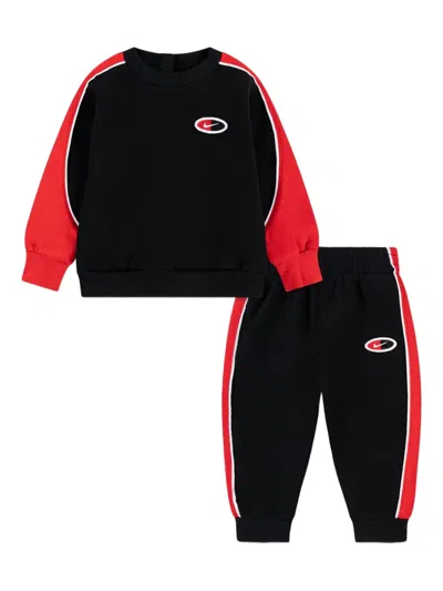 NIKE STRIPE LOGO TRACKSUIT SET
