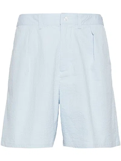 Nike Striped Seersucker Shorts In Blue