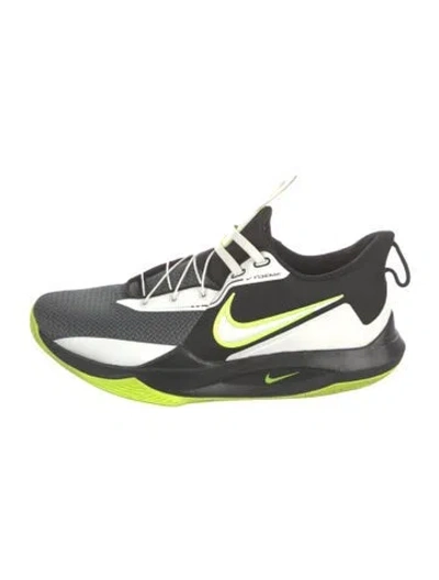 Pre-owned Nike Striped Sneakers In Blue