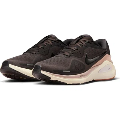 Nike Structure 26 Running Shoe In Brown
