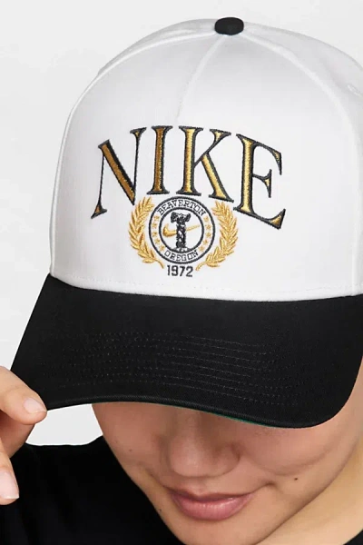 Nike Structured A-frame Hat In Black/white, Men's At Urban Outfitters