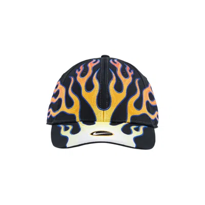 Pre-owned Nike Structured Og Flame Cap 'black' | Men's Size Onesize