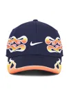 Nike Structured Og Flame Cap In Blue