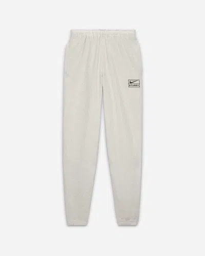Nike Stüssy Fleece Pants Grey Heather In Black
