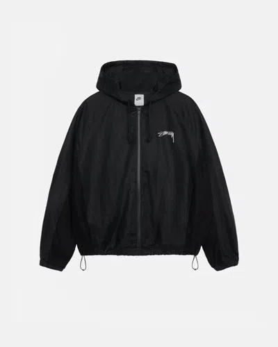 Pre-owned Nike Stussy X  U Nrg Linen Jacket Hoodie Black / Light Bone Limited Rare Sd