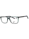 Nike Stylish Rectangular Eyeglasses For Every Occasion In Gray