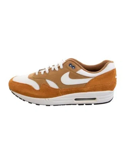 Pre-owned Nike Suede Athletic Sneakers In Brown