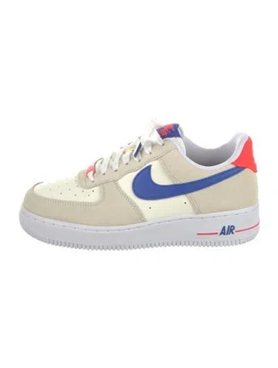 Pre-owned Nike Suede Athletic Sneakers In Neutrals