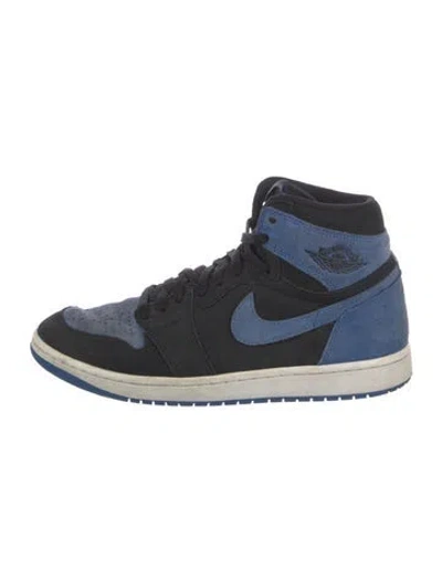 Pre-owned Nike Suede Colorblock Pattern Sneakers In Multi