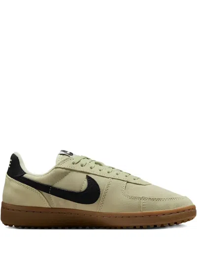 Nike Suede Leather Sneakers In Animal Print