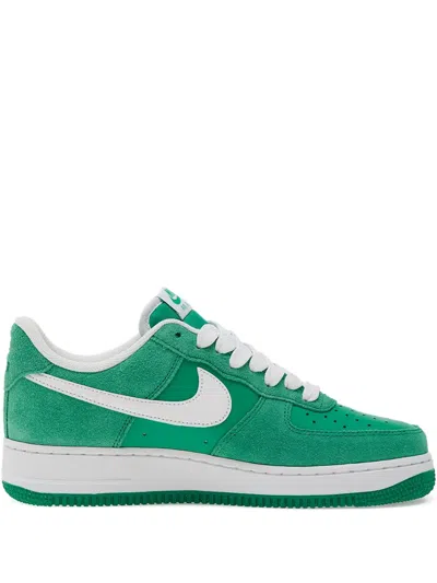 Nike Suede Leather Trainers In Green