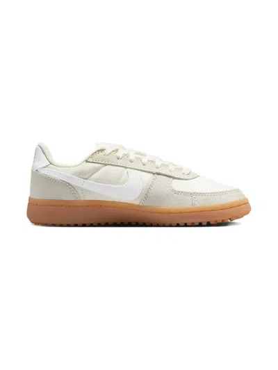 Nike Kids' Suede Leather Trainers In White