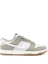 Nike Suede Panelled Sneakers In Gray