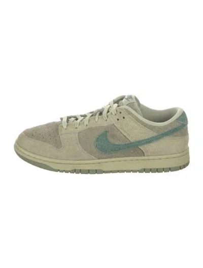 Pre-owned Nike Suede Sneakers In Green