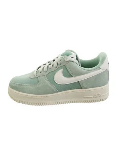 Pre-owned Nike Suede Sneakers In Green