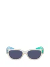 Nike Variant Ii 54mm Oval Sunglasses In Coconut Milk / Navy