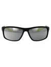 Nike Adrenaline 22 Rectangle-frame Sunglasses In Gray