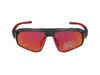 Nike Sunglasses In Matt Anthracte/red Mir/clear