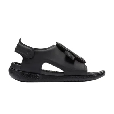 Pre-owned Nike Sunray Adjust 5 'black' | Infant Size 6