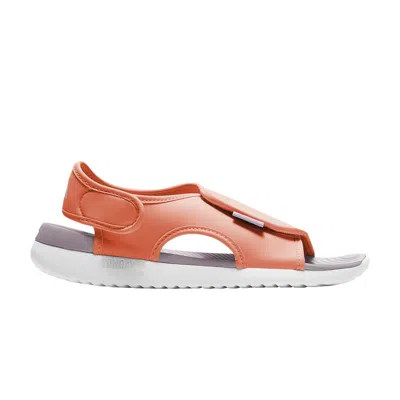 Pre-owned Nike Sunray Adjust 5 V2 Gs 'crimson Bliss' | Orange | Kid's Size 2