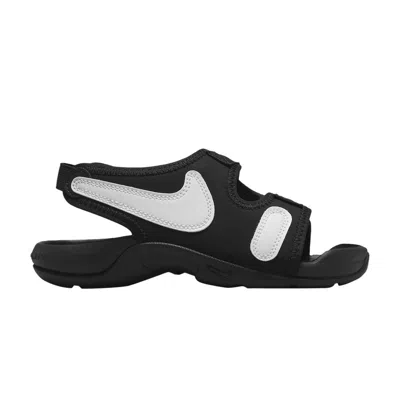 Pre-owned Nike Sunray Adjust 6 Ps 'black White' | Kid's Size 2