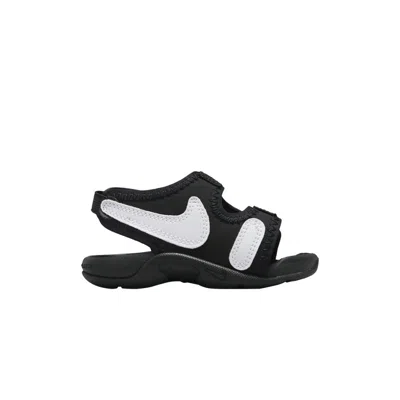 Pre-owned Nike Sunray Adjust 6 Td 'black White' | Infant Size 8