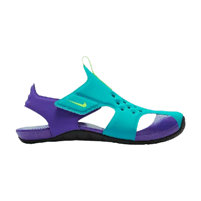 Pre-owned Nike Sunray Protect 2 Ps 'oracle Aqua' In Blue