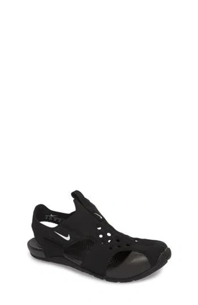 Nike Sunray Protect 2 Sandal In Black/white