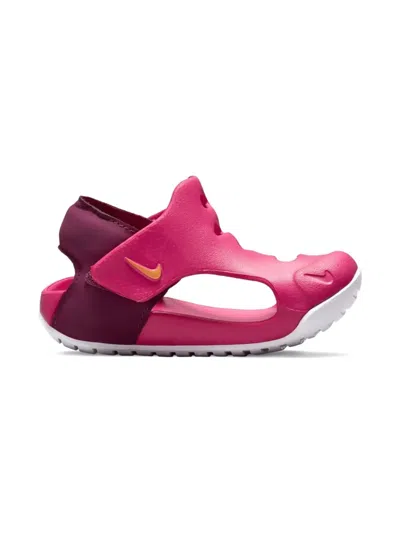 Nike Kids' Sunray Protect 3 "pink Prime/kumquat" Sandals
