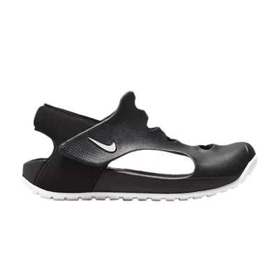 Pre-owned Nike Sunray Protect 3 Ps 'black White' | Kid's Size 12