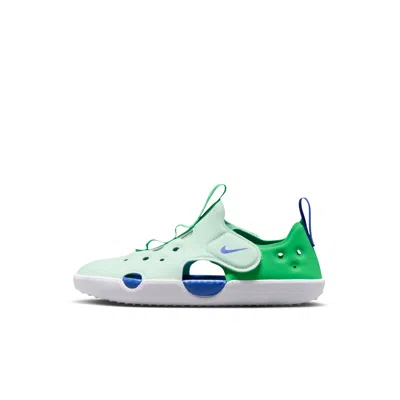 Nike Babies' Sunray Protect 4 Little Kids' Sandals In Green