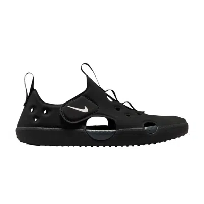 Pre-owned Nike Sunray Protect 4 Ps 'black White' | Kid's Size 13