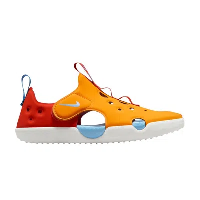 Pre-owned Nike Sunray Protect 4 Ps 'orange Peel Picante Red' | Kid's Size 13