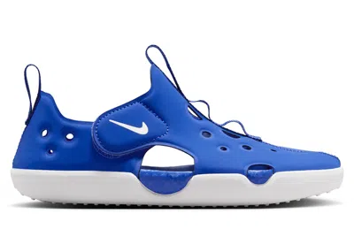 Pre-owned Nike Sunray Protect 4 Sneakers In Game Royal/white
