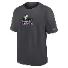 Nike Men's Anthracite Super Bowl Lix Heavy Max 90 Statement T-shirt In Grey