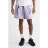 Nike Super Lightweight Waterproof Shorts In Purple