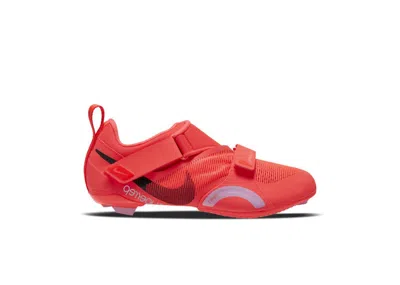 Pre-owned Nike Superrep Cycle (women's) Sneakers In Flash Crimson/beyond Pink/black