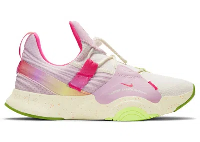 Pre-owned Nike Superrep Groove (women's) Sneakers In Sail/hyper Pink/coconut Milk