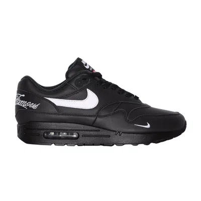 Pre-owned Nike Supreme X Air Max 1 '87 Sp 'black White'