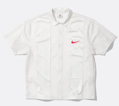 Pre-owned Nike Supreme X  Mesh S/s Shirt Ss24 Black White Navy Red 4colors Size S-xxl