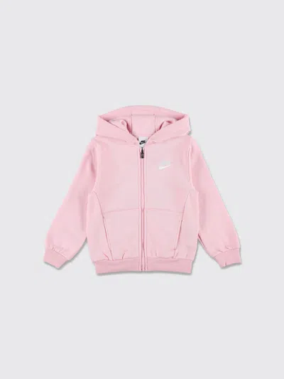 Nike Sweater Kids Color Pink In Red
