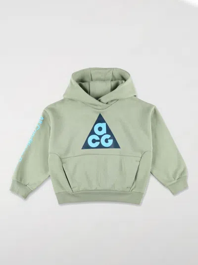 NIKE SWEATER NIKE KIDS COLOR GREEN,G12140012