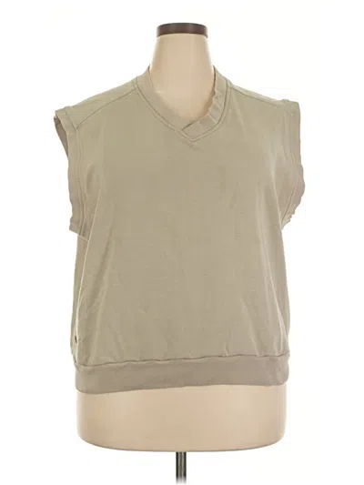 Pre-owned Nike Sweater Vest In Tan