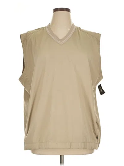 Pre-owned Nike Sweater Vest In Tan