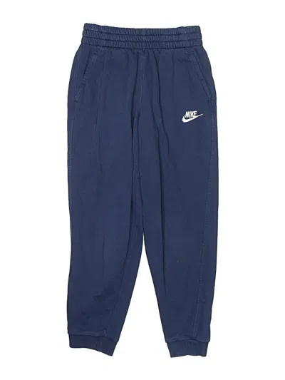 Pre-owned Nike Kids' Sweatpants In Blue