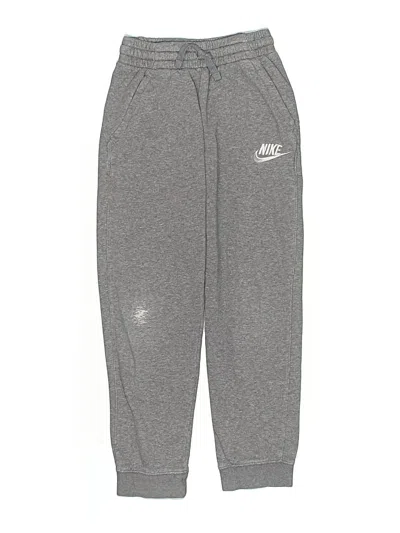 Pre-owned Nike Kids' Sweatpants In Gray